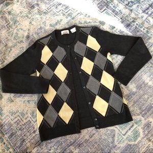 EP Pro Argyle sweater size S/P